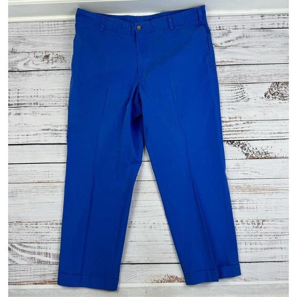 Bills Khakis Pants Mens 40 Blue Poplin Standard Fit M2 Chinos - Picture 2 of 7